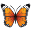 Emoji mariposa U+1F98B