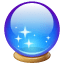 Emoji de una bola de cristal U+1F52E