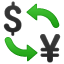 Emoji dólar-yen U+1F4B1
