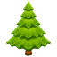 Emoji de un árbol U+1F332