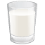 Smiley de vaso de leche U+1F95B