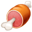 Emoji carne con hueso U+1F356
