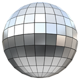 Emoji de bola de discoteca U+1FAA9
