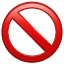 Emoji prohibido U+1F6AB
