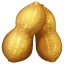 Emoji de cacahuete U+1F95C