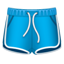 Emoji de pantalones cortos U+1FA73