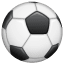 Emoji balón de fútbol U+26BD