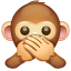 Mono “No digo nada”